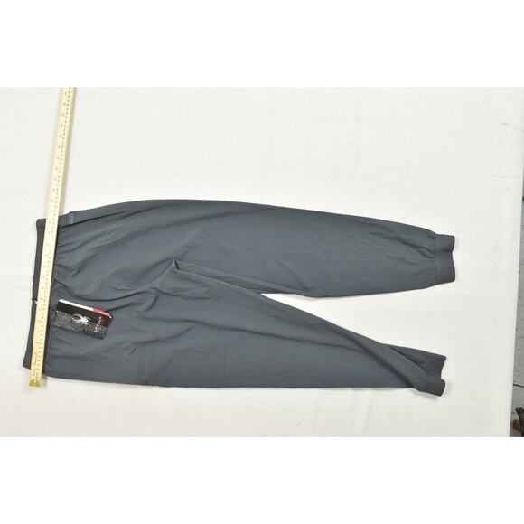 NEW Spyder Active Men's Gray Jogger Pants Regular Size Medium Stretch - Picture 4 of 8